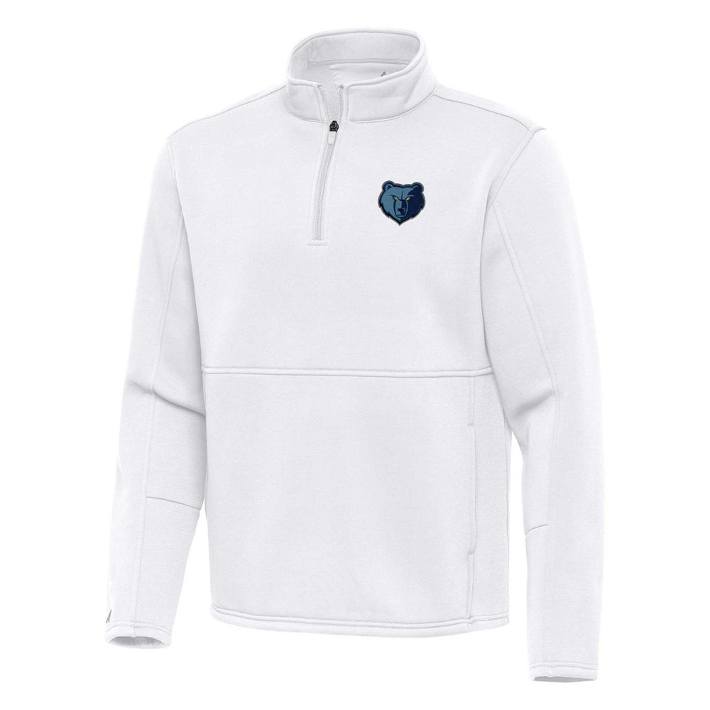 White Memphis Grizzlies Antigua Twist Quarter-Zip Pullover Top - White outlet | NBA