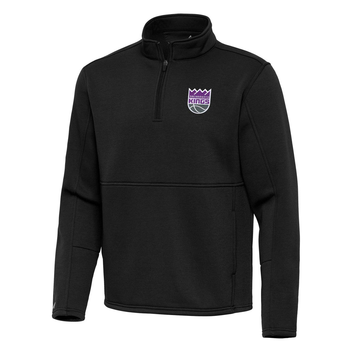 Black Sacramento Kings Antigua Twist Quarter-Zip Pullover Top - Black shop | NBA