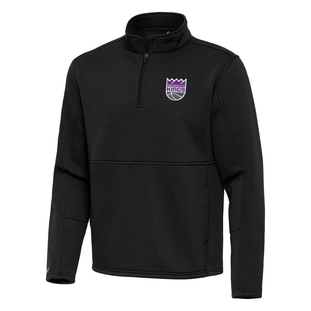 Black Sacramento Kings Antigua Twist Quarter-Zip Pullover Top - Black shop | NBA