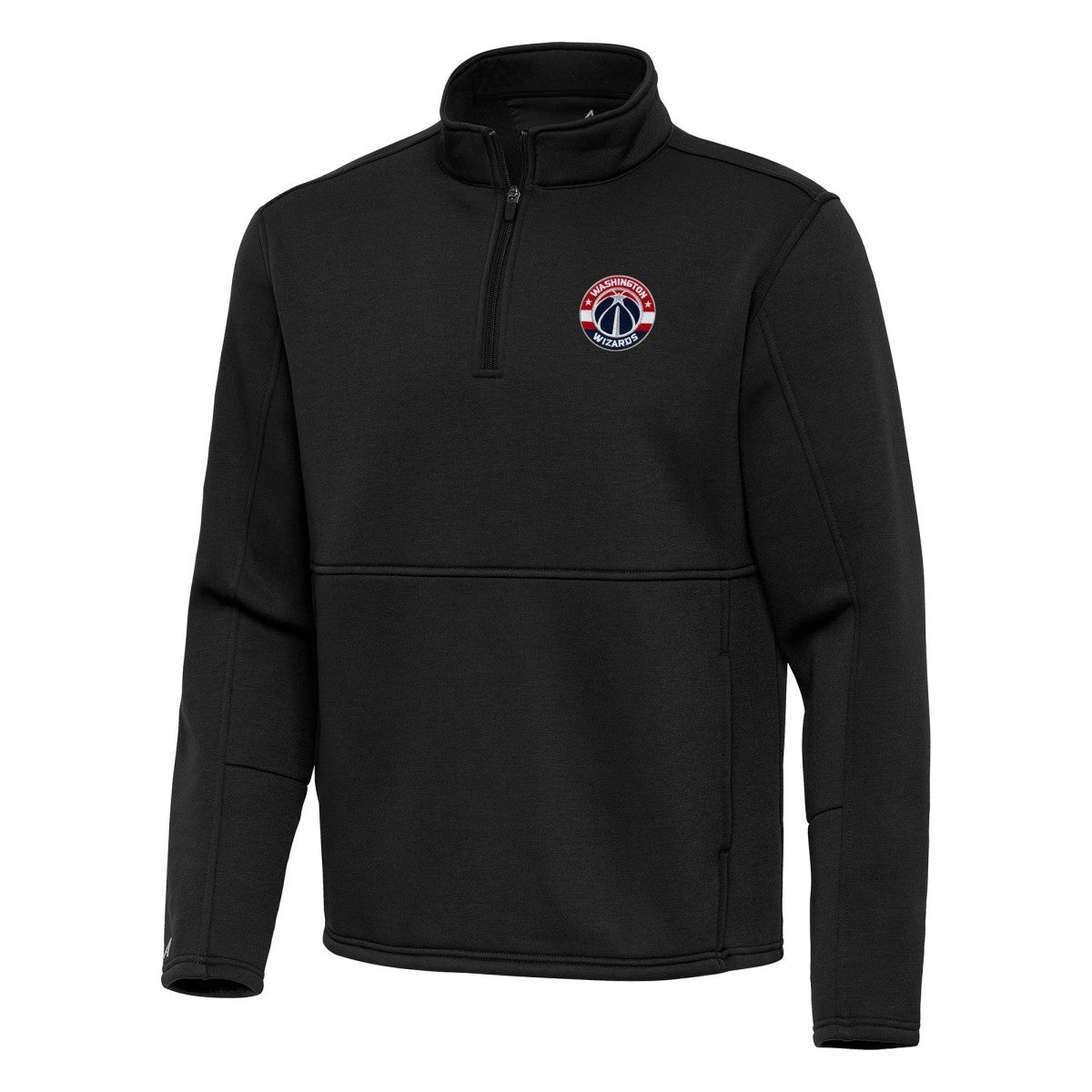 Black Washington Wizards Antigua Twist Quarter-Zip Pullover Top - Black outlet | NBA