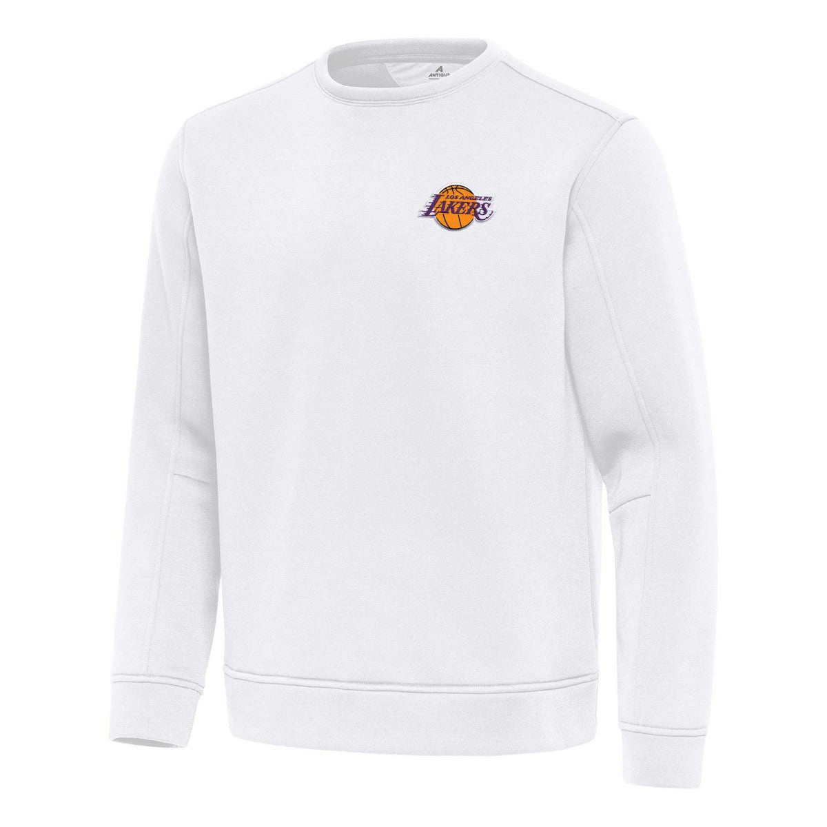 White Los Angeles Lakers Antigua Relevant Pullover Sweatshirt | NBA