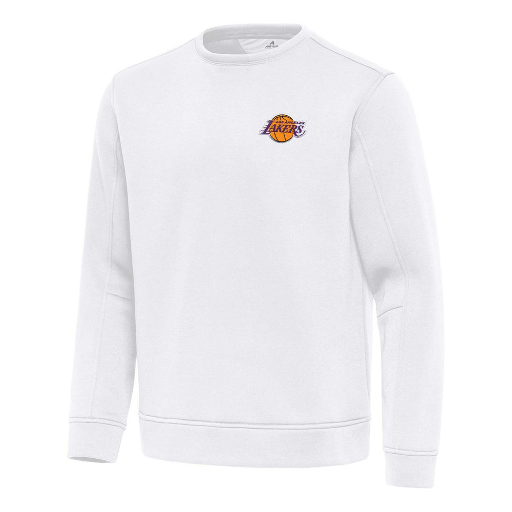 White Los Angeles Lakers Antigua Relevant Pullover Sweatshirt | NBA