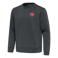 Pewter Detroit Pistons Antigua Relevant Pullover Sweatshirt sale | NBA