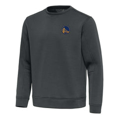 Pewter Golden State Warriors Antigua Relevant Pullover Sweatshirt sale | NBA