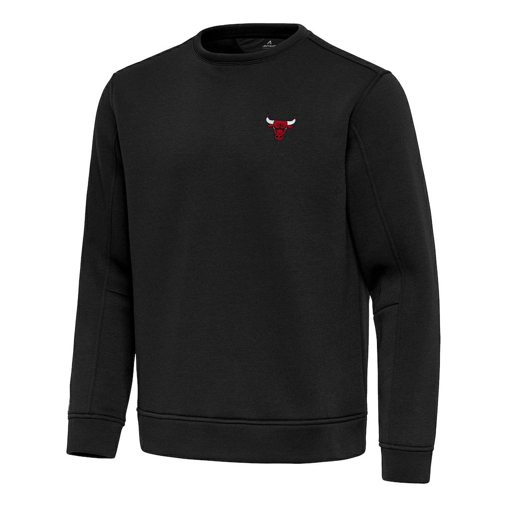 Black Chicago Bulls Antigua Relevant Pullover Sweatshirt sale | NBA