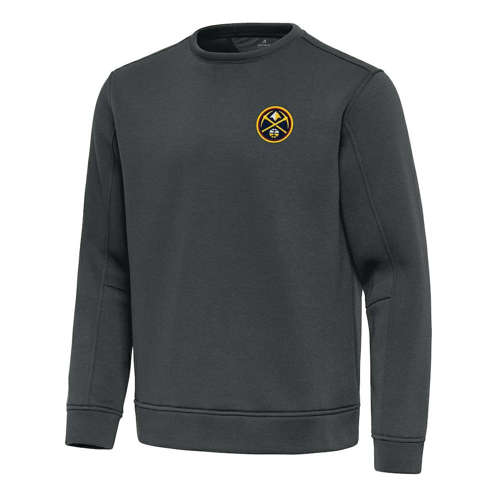 Pewter Denver Nuggets Antigua Relevant Pullover Sweatshirt sale | NBA