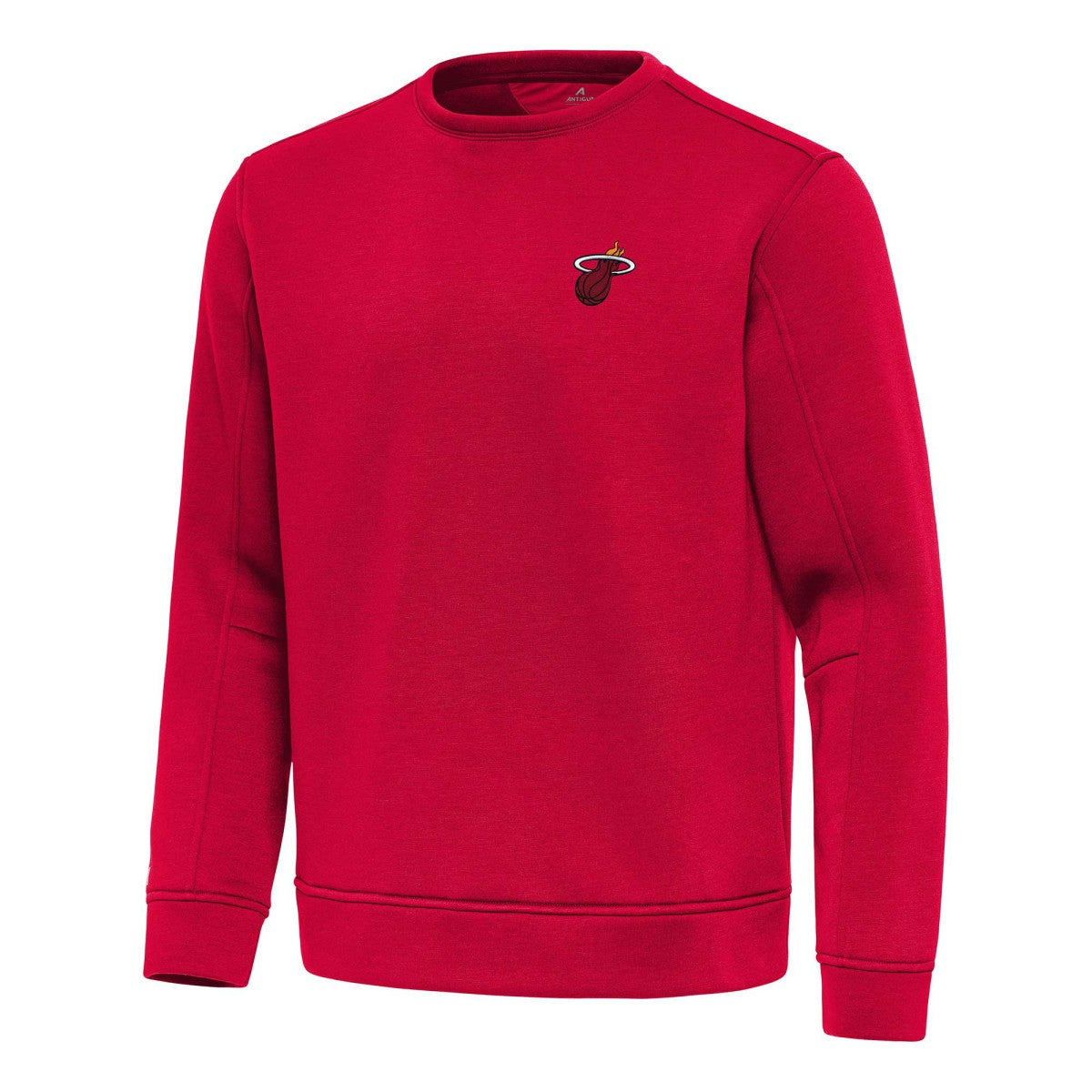 Red Miami Heat Antigua Relevant Pullover Sweatshirt | NBA