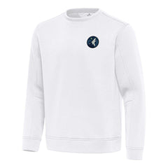 White Minnesota Timberwolves Antigua Relevant Pullover Sweatshirt | NBA
