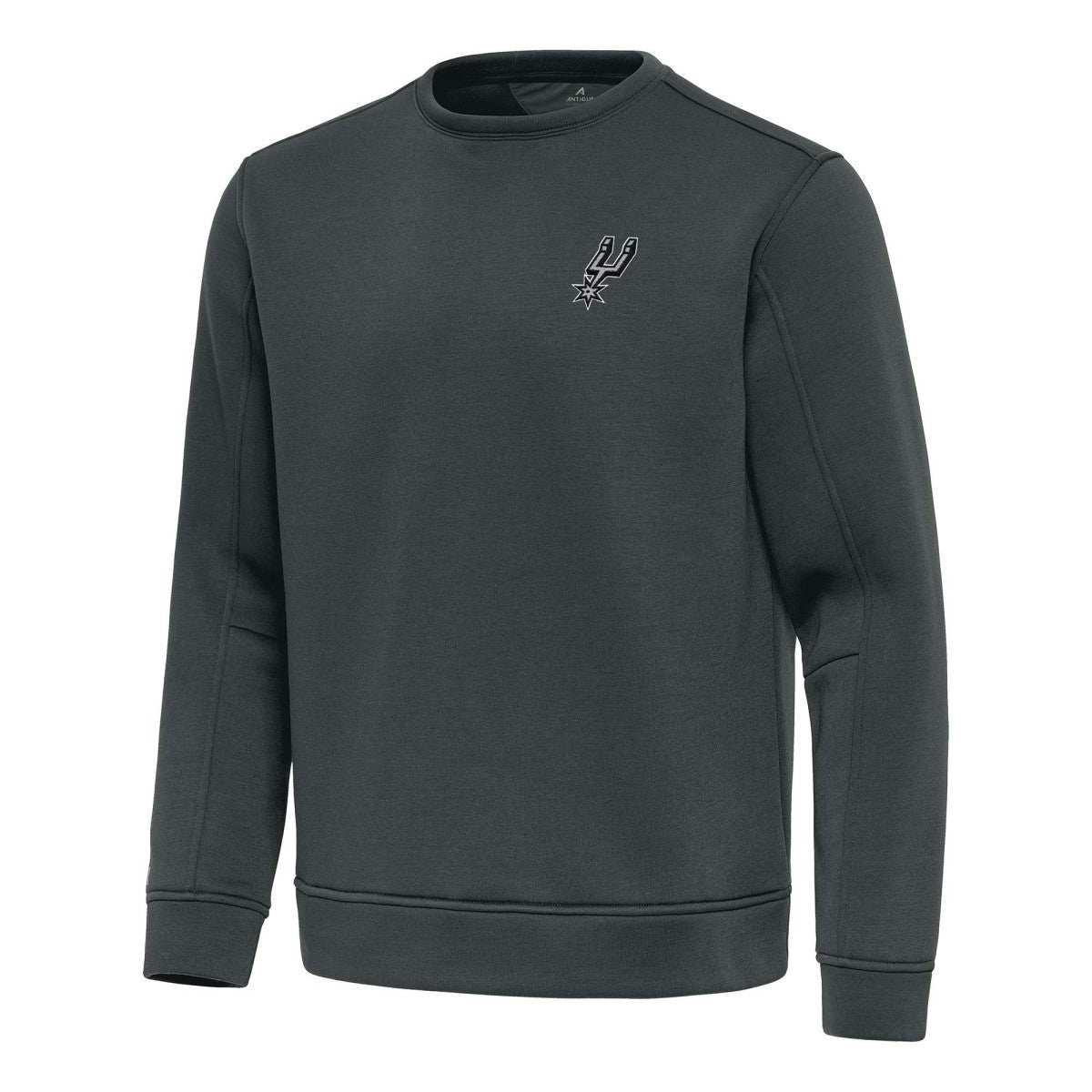 Pewter San Antonio Spurs Antigua Relevant Pullover Sweatshirt | NBA