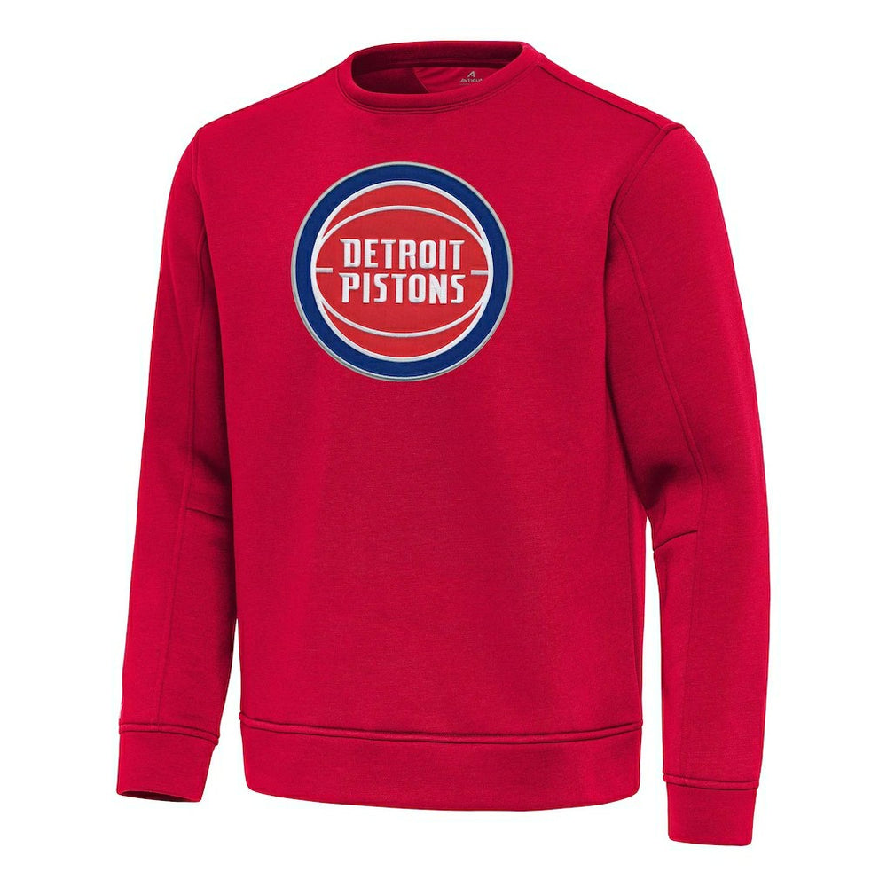 Red Detroit Pistons Antigua Relevant Pullover Sweatshirt sale | NBA