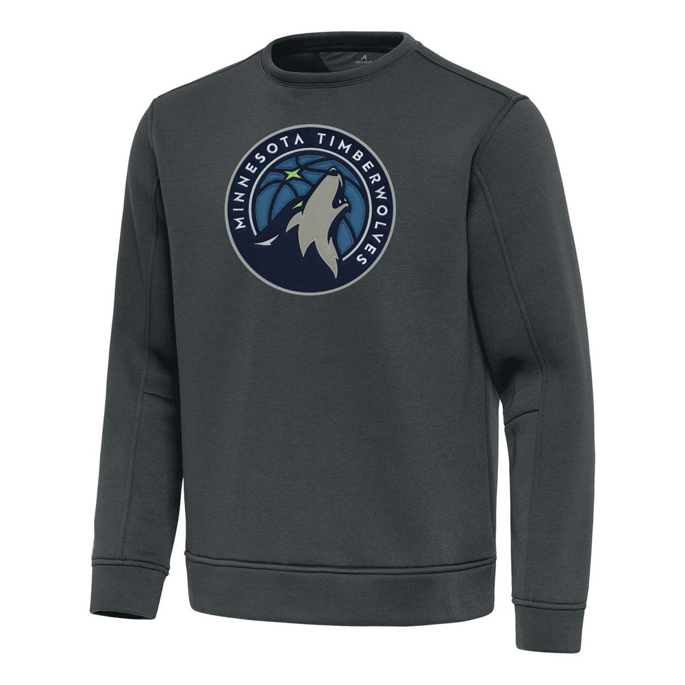 Pewter Minnesota Timberwolves Antigua Relevant Pullover Sweatshirt | NBA