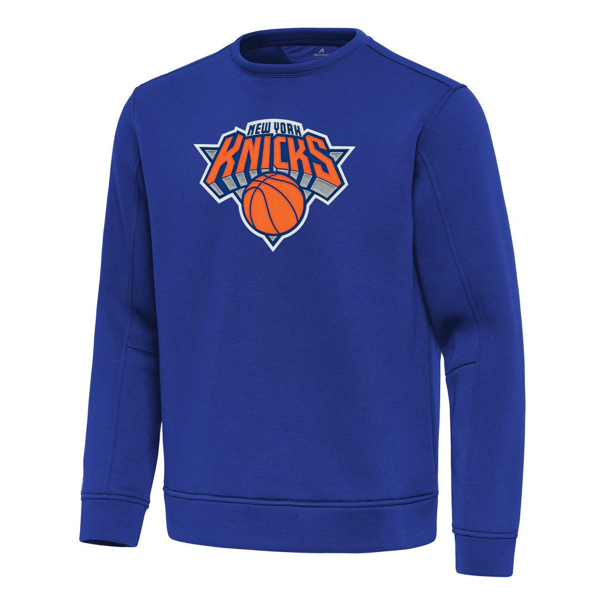 Blue New York Knicks Antigua Relevant Pullover Sweatshirt | NBA