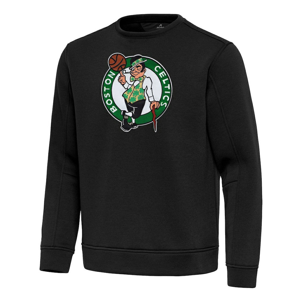 Black Boston Celtics Antigua Relevant Pullover Sweatshirt | NBA