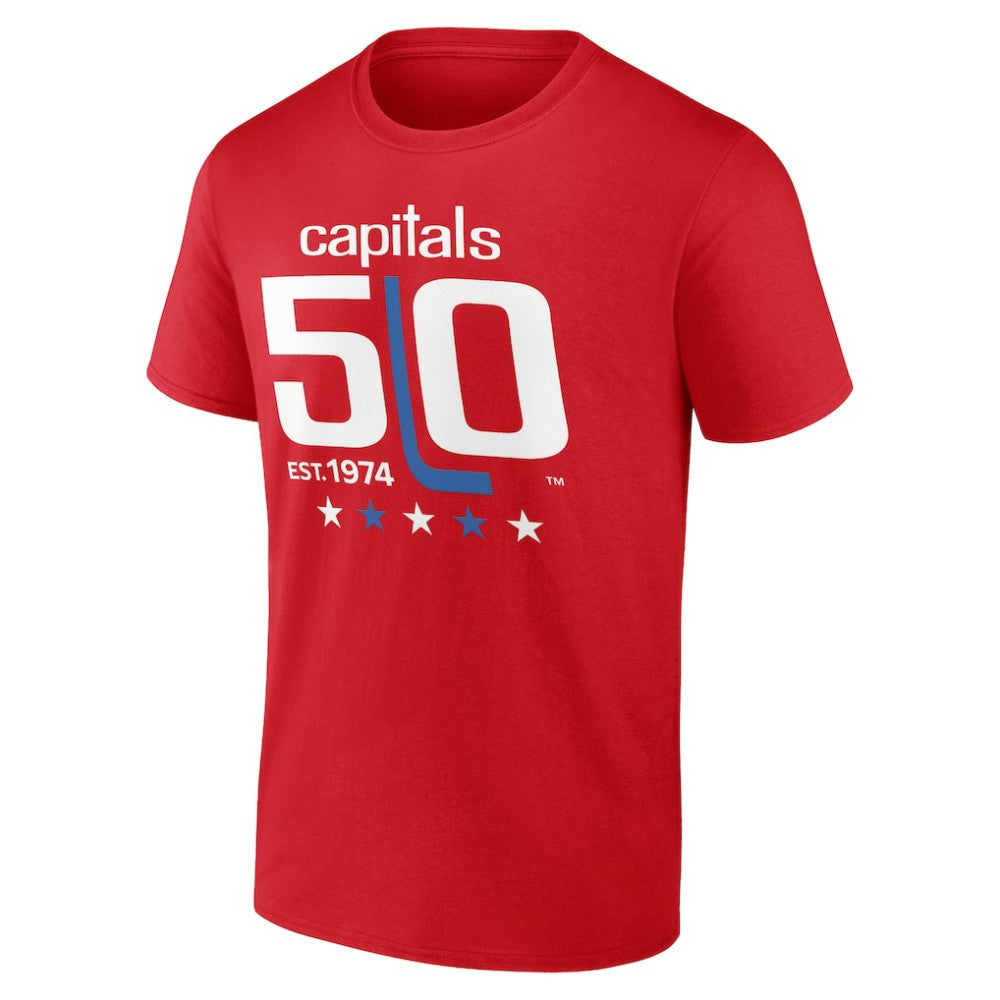 Washington Capitals 50th Anniversary T-Shirt -  NHL T-shirts