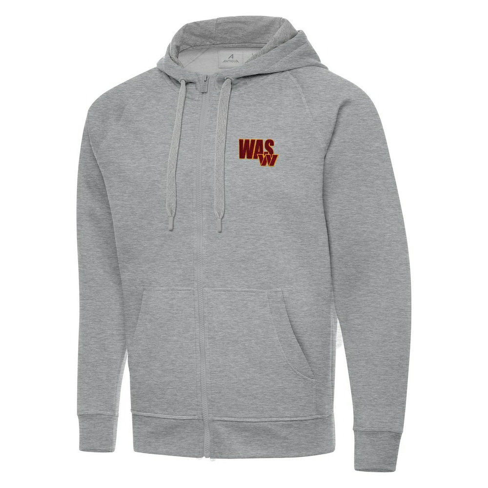 Washington Commanders Men's  Antigua Victory Full-Zip Hoodie | NFL Discount