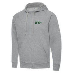 New York Jets Men's  Antigua Victory Full-Zip Hoodie | NFL Outlet