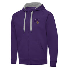 Minnesota Vikings Men's  Antigua Victory Full-Zip Hoodie | NFL Outlet