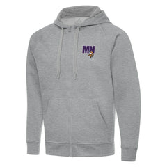 Minnesota Vikings Men's  Antigua Victory Full-Zip Hoodie | NFL Sale