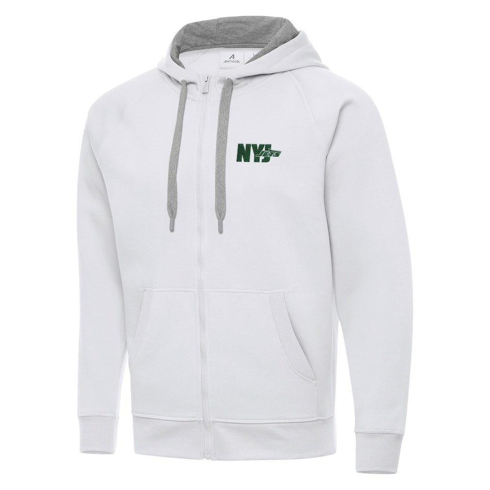 New York Jets Men's  Antigua Victory Full-Zip Hoodie | NFL Online