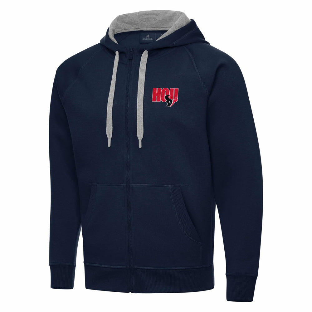 Houston Texans Men's  Antigua Victory Full-Zip Hoodie | NFL New