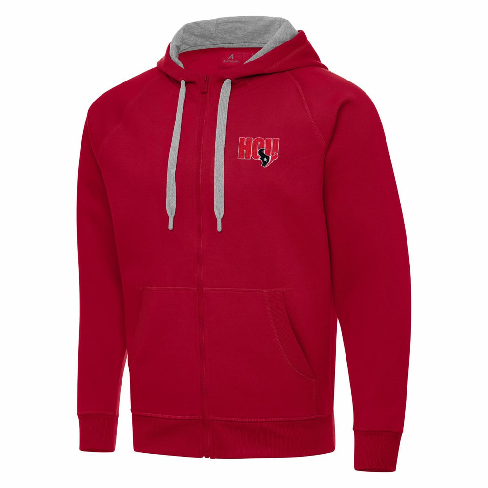 Houston Texans Men's  Antigua Victory Full-Zip Hoodie | NFL Sale