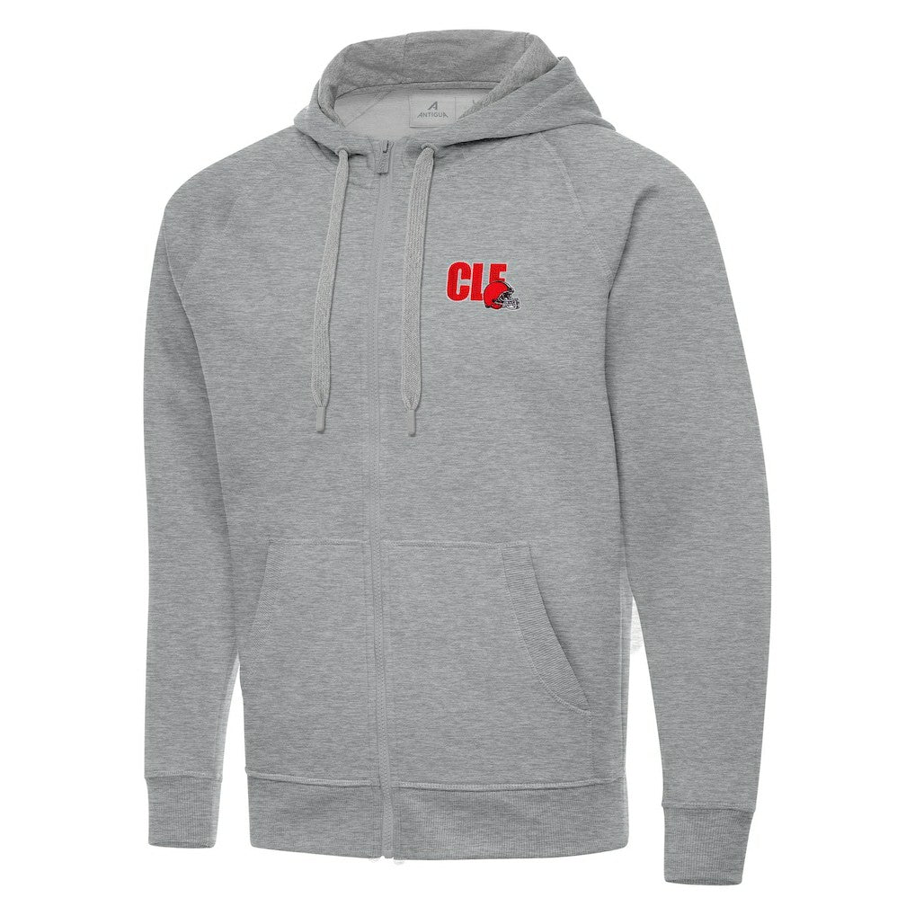 Cleveland Browns Men's  Antigua Victory Full-Zip Hoodie | NFL Near me