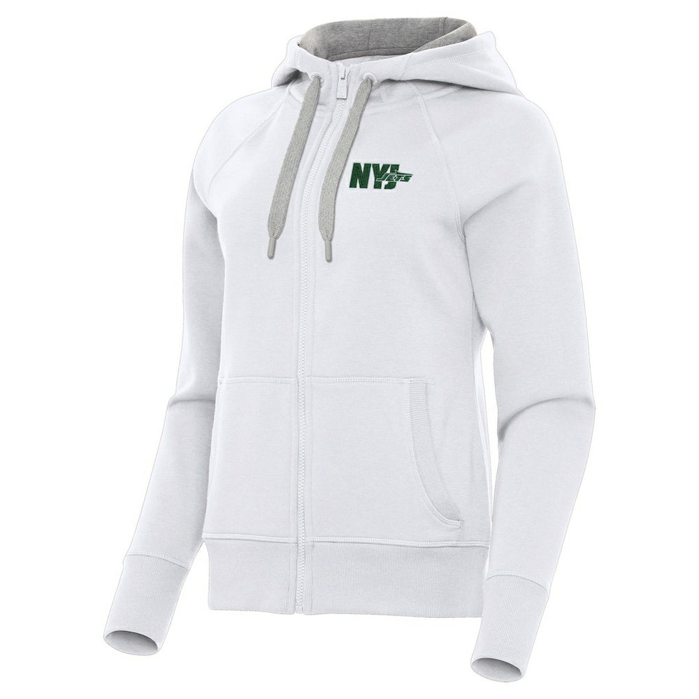 New York Jets Antigua Women's Victory Full-Zip Hoodie | NFL US