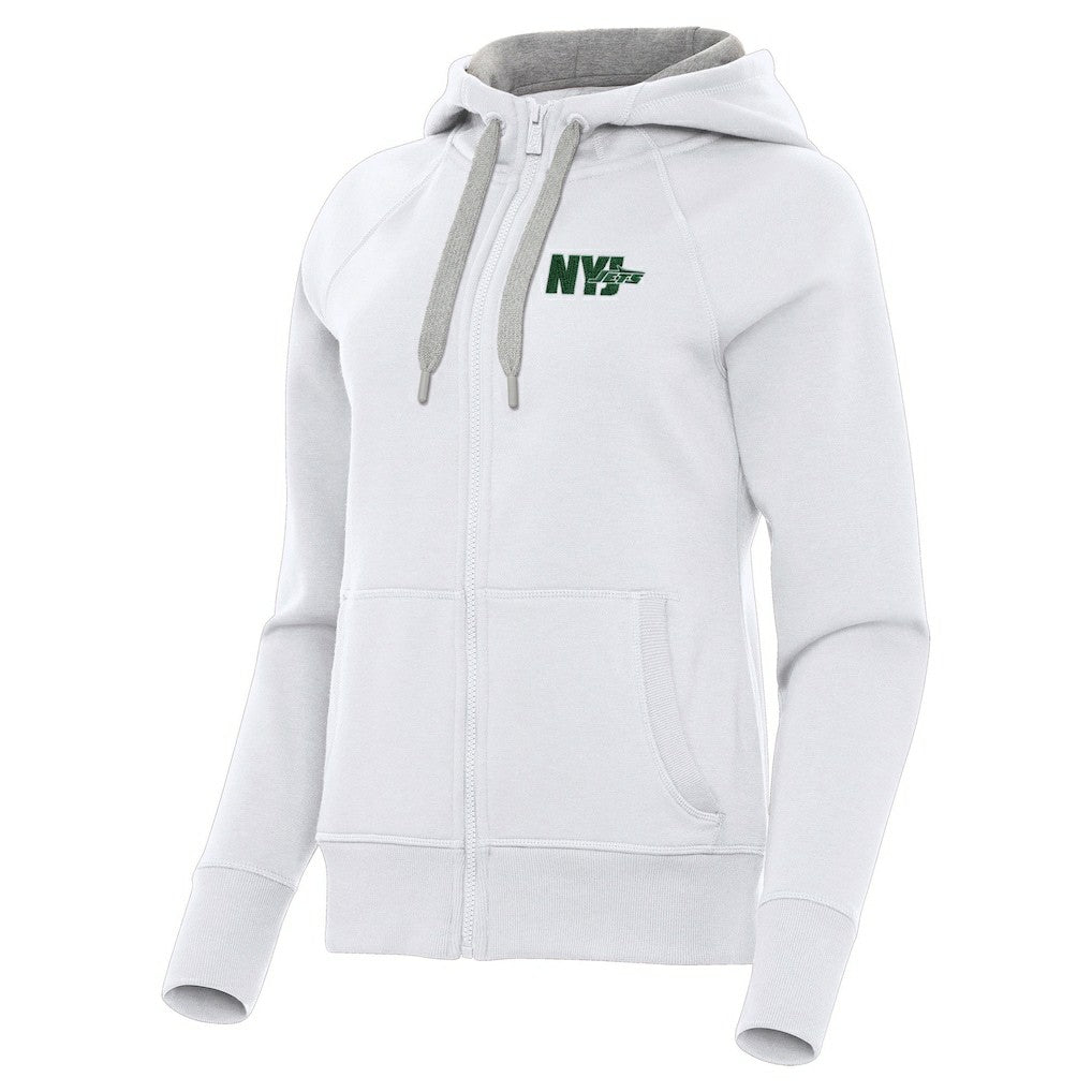 New York Jets Antigua Women's Victory Full-Zip Hoodie | NFL US