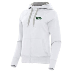 New York Jets Antigua Women's Victory Full-Zip Hoodie | NFL US