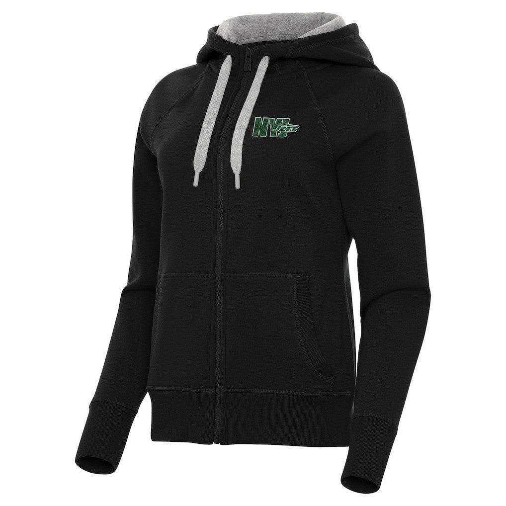 New York Jets Antigua Women's Victory Full-Zip Hoodie | NFL New