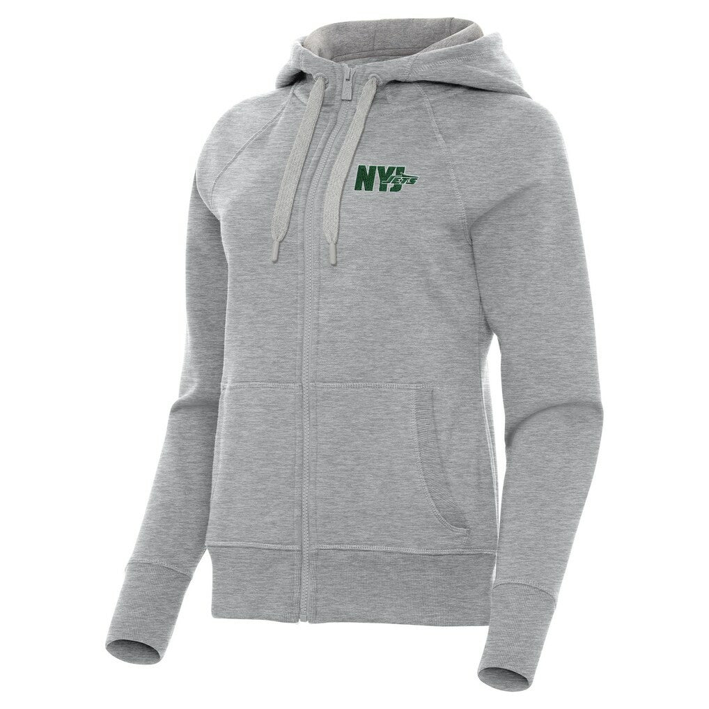 New York Jets Antigua Women's Victory Full-Zip Hoodie | NFL Online