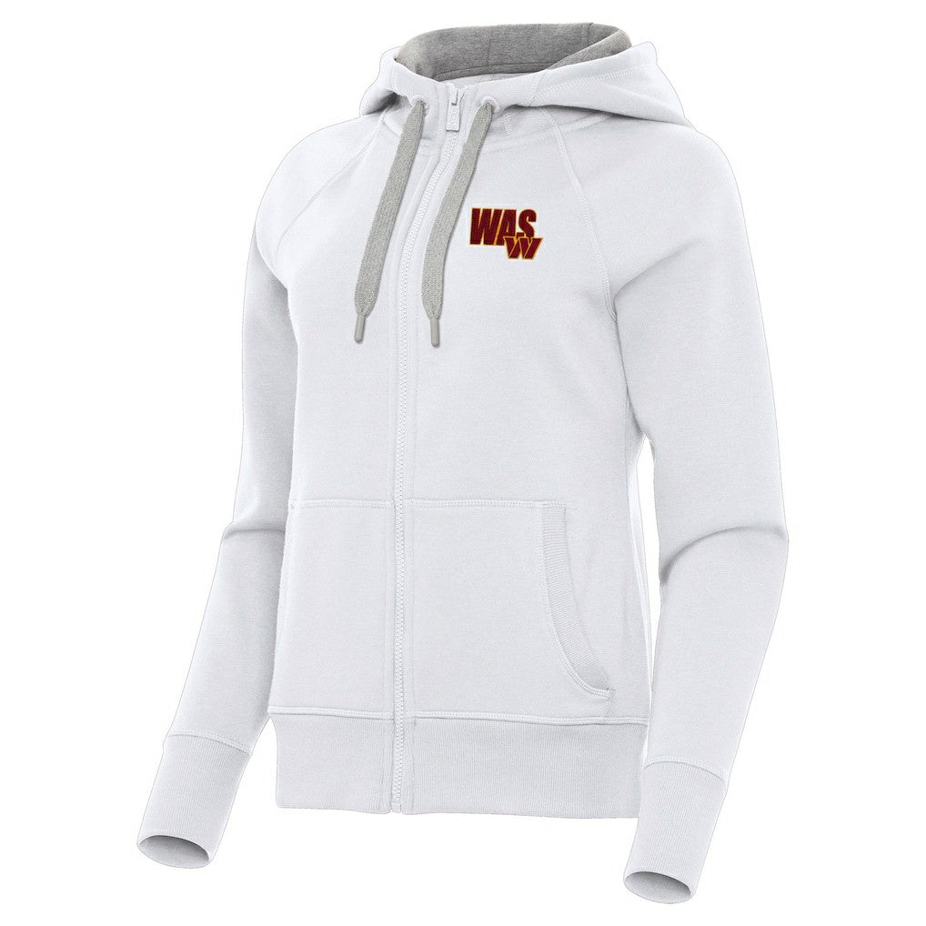 Washington Commanders Antigua Women's Victory Full-Zip Hoodie | NFL New