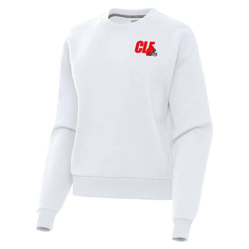 Cleveland Browns Antigua Women's Victory Pullover Sweatshirt | NFL Online
