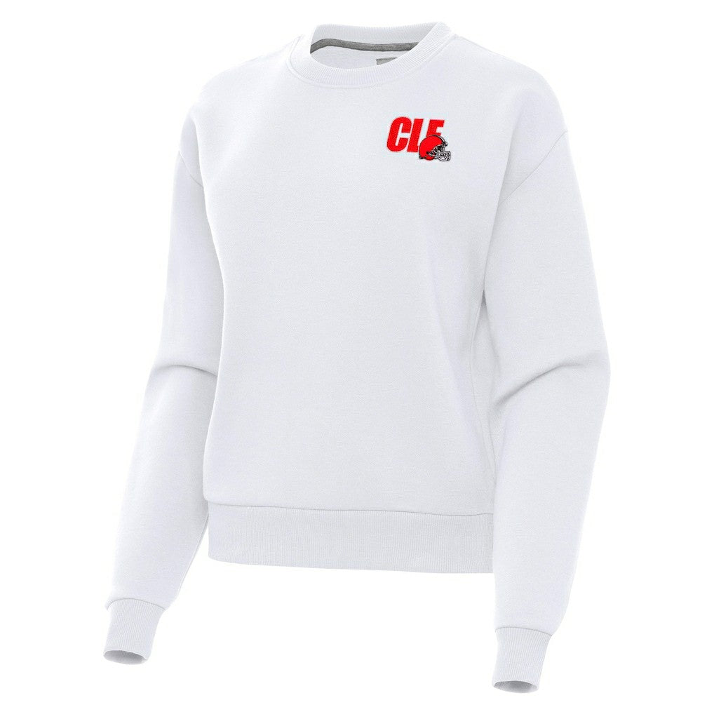 Cleveland Browns Antigua Women's Victory Pullover Sweatshirt | NFL Online