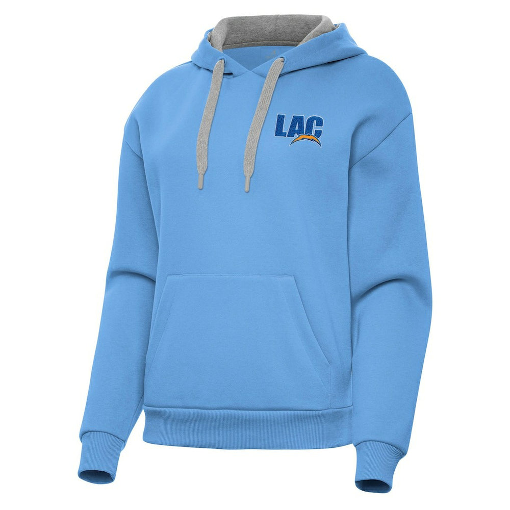 Los Angeles Chargers Antigua Women's Victory Pullover Hoodie | NFL New