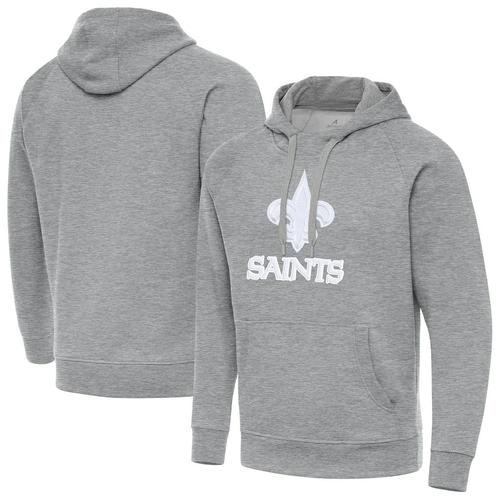 New Orleans Saints Antigua Victory Pullover Hoodie | NFL Outlet