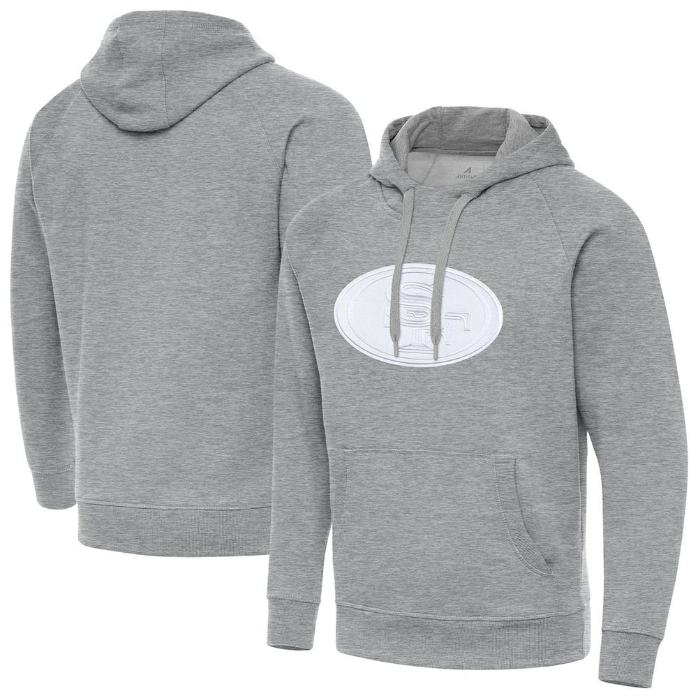 San Francisco 49ers Antigua Victory Pullover Hoodie | NFL Discount