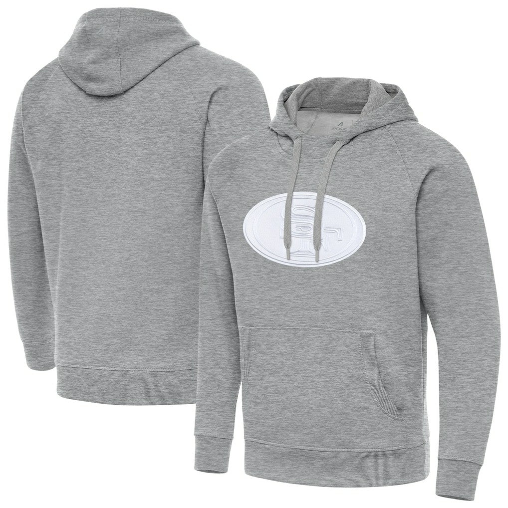 San Francisco 49ers Antigua Victory Pullover Hoodie | NFL Discount