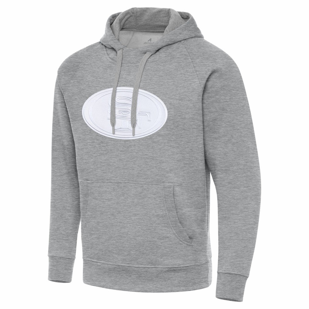 San Francisco 49ers Antigua Victory Pullover Hoodie | NFL Discount