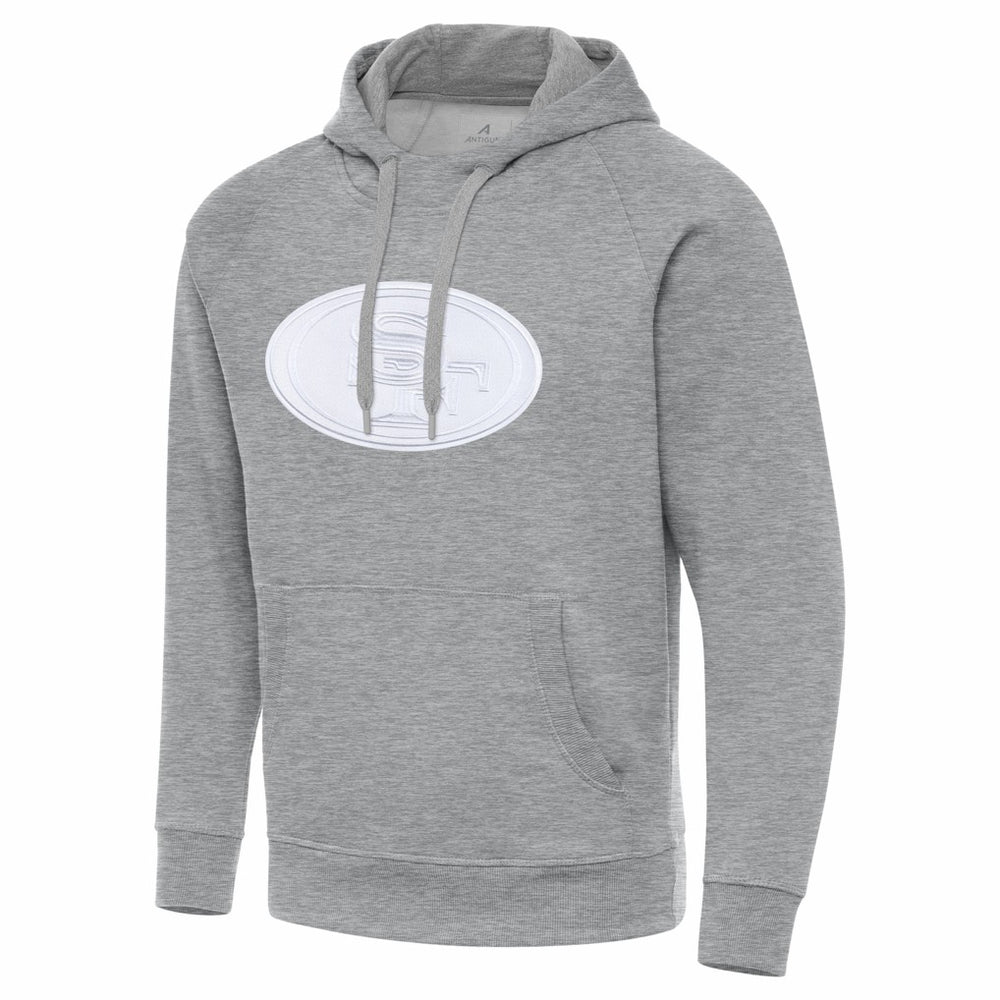 San Francisco 49ers Antigua Victory Pullover Hoodie | NFL Discount