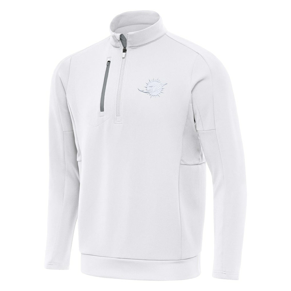 Miami Dolphins Antigua Generation Quarter-Zip Jacket | NFL US