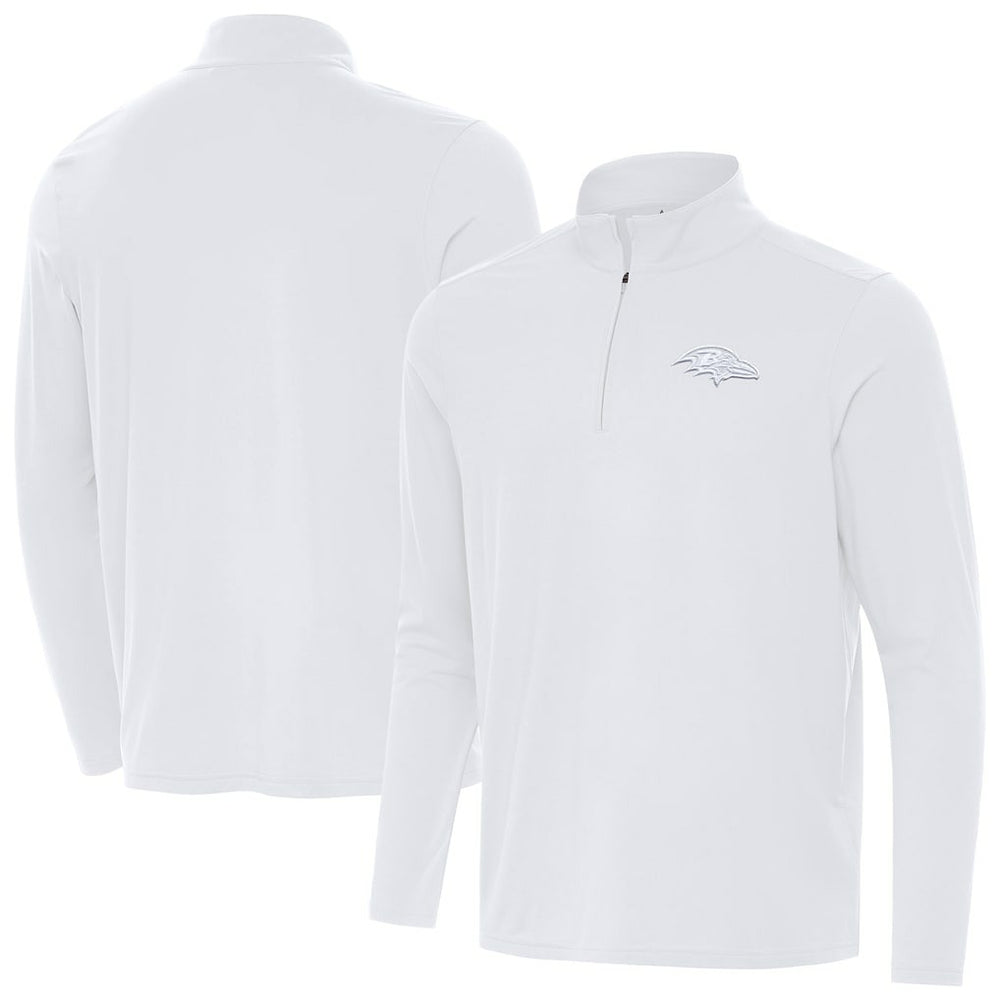Baltimore Ravens Antigua Intent Quarter-Zip Jacket | NFL Online