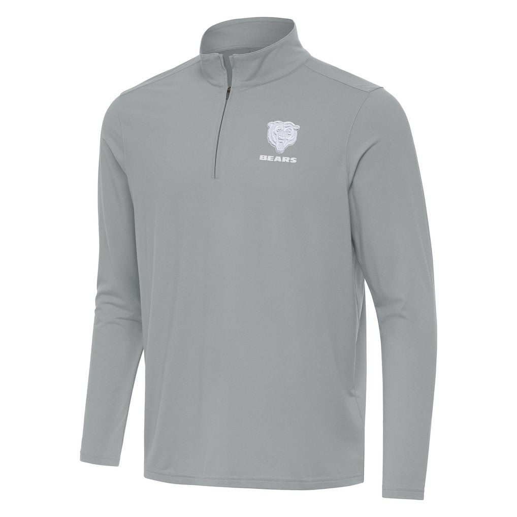 Chicago Bears Men's Antigua Intent Quarter-Zip Jacket | NFL Outlet