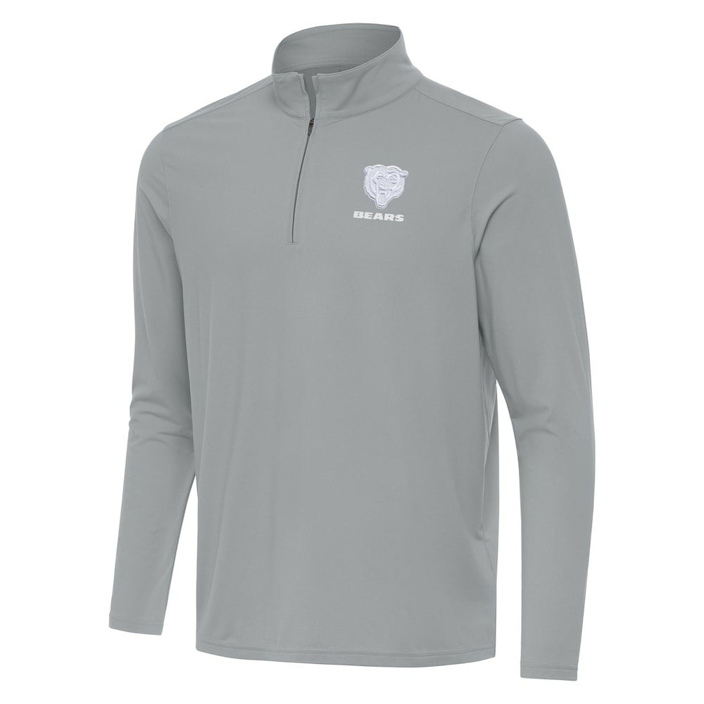 Chicago Bears Men's Antigua Intent Quarter-Zip Jacket | NFL Outlet