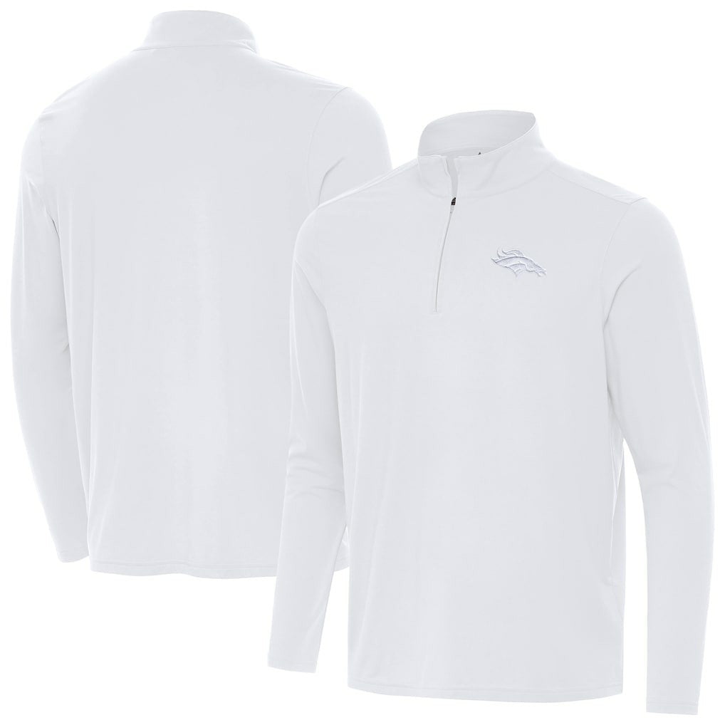 Denver Broncos Antigua Intent Quarter-Zip Jacket | NFL US