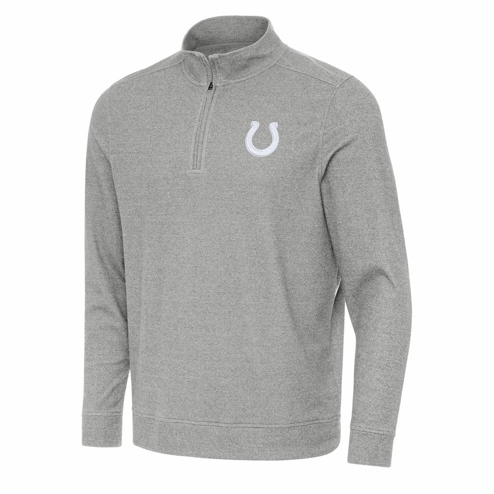 Indianapolis Colts Antigua Subtle Quarter-Zip Jacket | NFL On sale