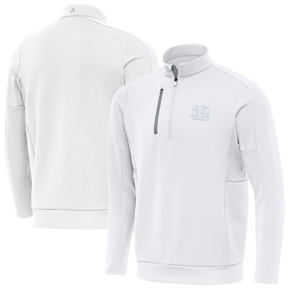 Cincinnati Bengals Antigua Generation Quarter-Zip Top | NFL New