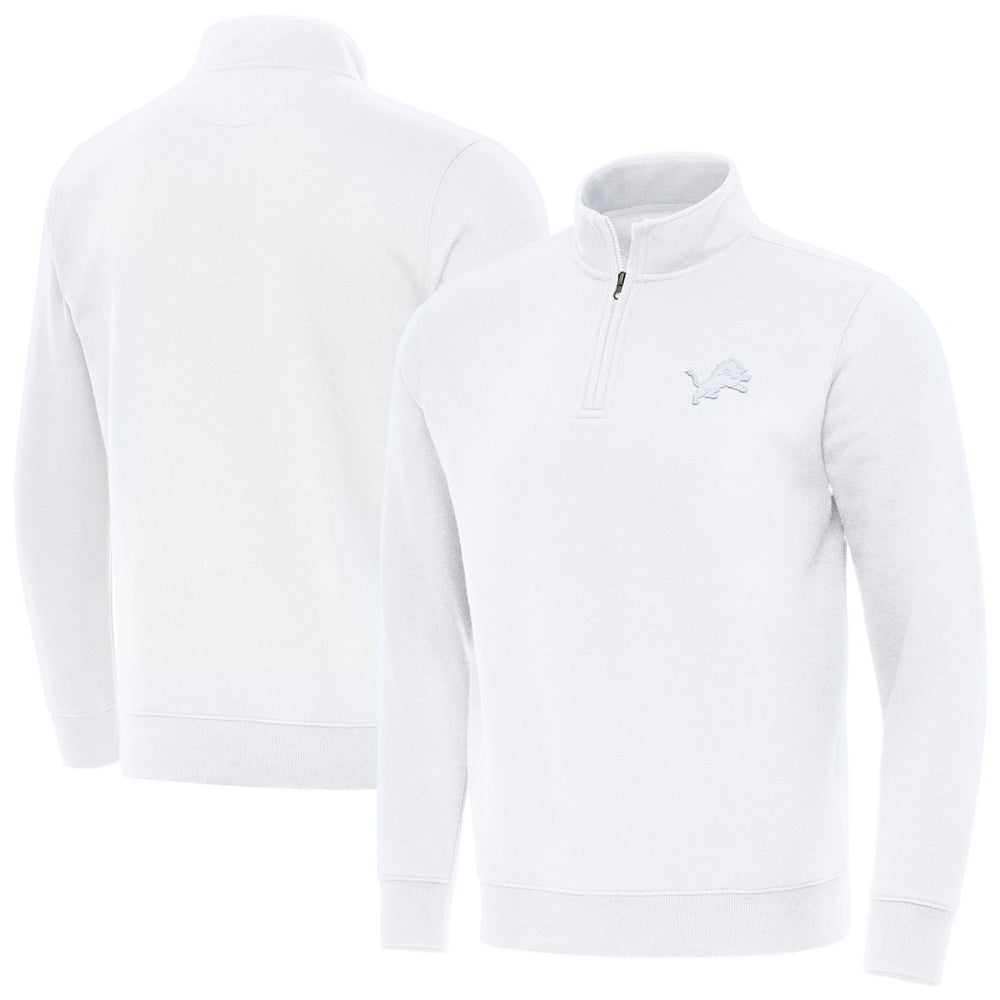 Detroit Lions Antigua Victory Quarter-Zip Top | NFL Sale