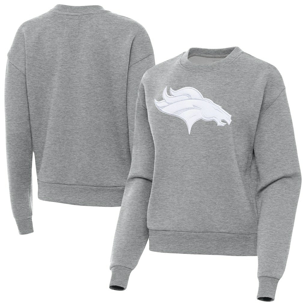 Denver Broncos Antigua Women's Victory Pullover Sweatshirt | NFL US