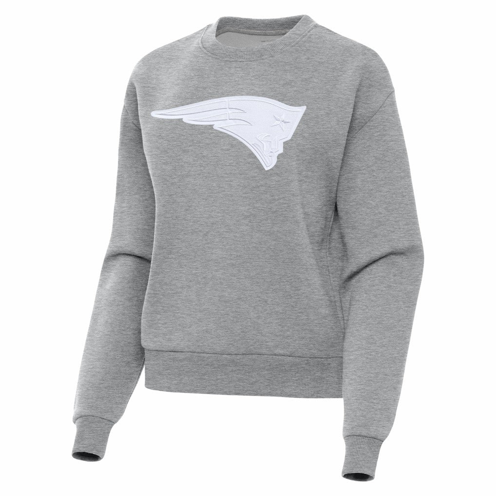 New England Patriots Antigua Women's Victory Pullover Sweatshirt | NFL Online